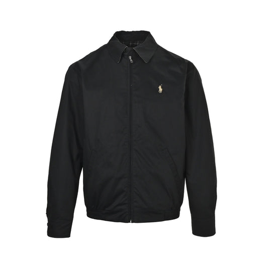 Ralph Lauren gold logo embroidered jacket jacket