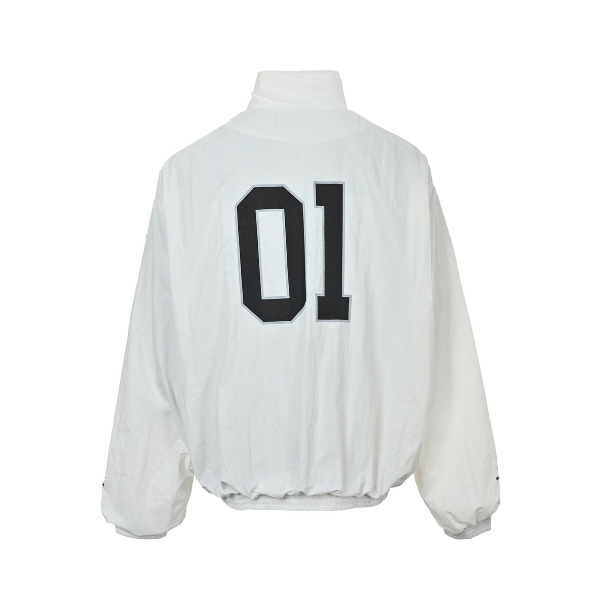 Balenciaga/Balanciaga Half Ring 01 Embroidered Basketball Jacket