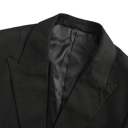 Louis Vuitton 25ss full-frame old flower jacquard blazer