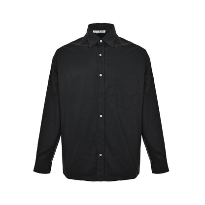 Acne Studios jacquard logo oversized shirt