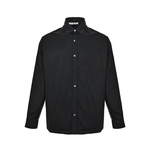 Acne Studios jacquard logo oversized shirt