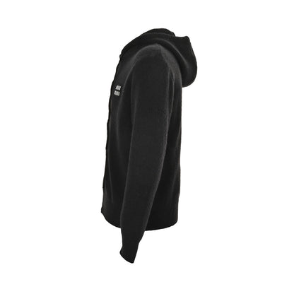 Miu Miu 24Fw patch logo embroidered zipper sweater jacket