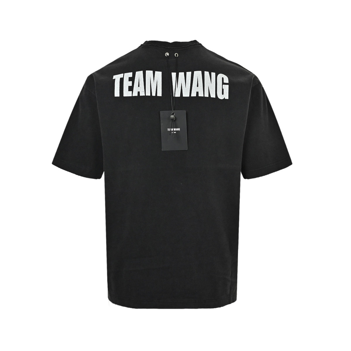 TEAM WANG 25ss GBAD letter washed printed short sleeves
