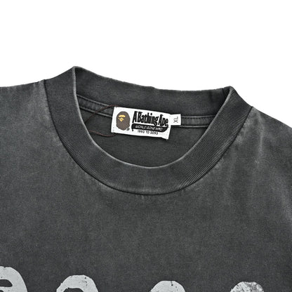 Bape full printed ape head short sleeves
