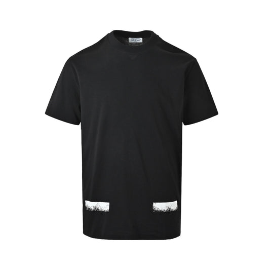 OFF WHITE CO VIRGIL inkjet line printed short sleeves