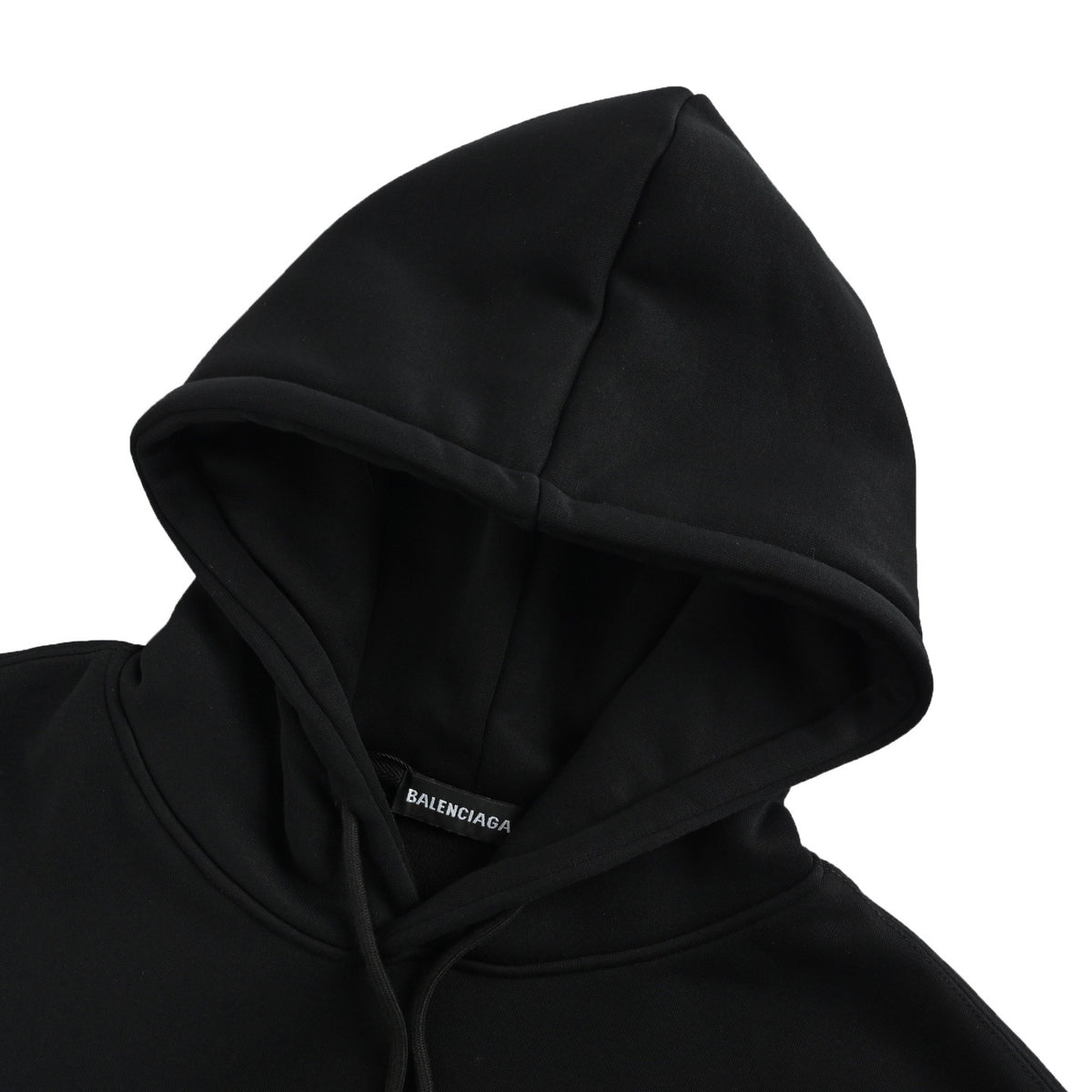 Balenciaga/Balanciaga 25Fw Gothic letter print hooded sweatshirt