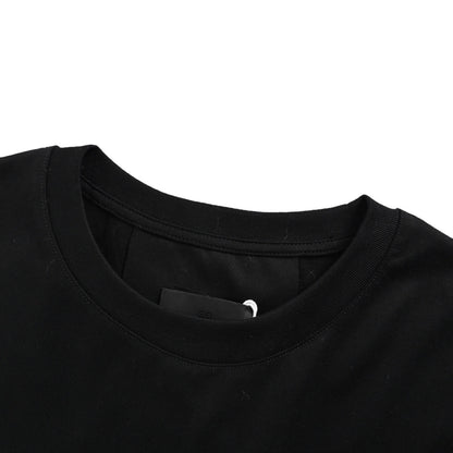 GIVENCHY 25ss fluorescent green letter embroidered short sleeves