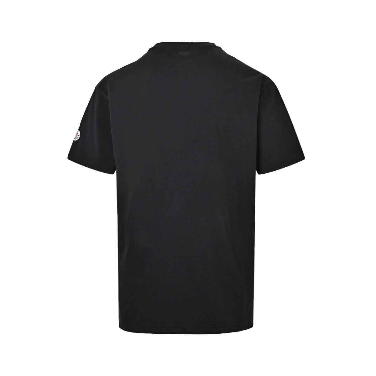 Moncler/muzzle 26ss short sleeves with three-color embroidery small logo on the chest