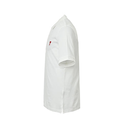 Ami Paris Classic Love Embroidered Polo Short Sleeve