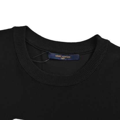 Louis Vuitton love jacquard knitted short sleeves