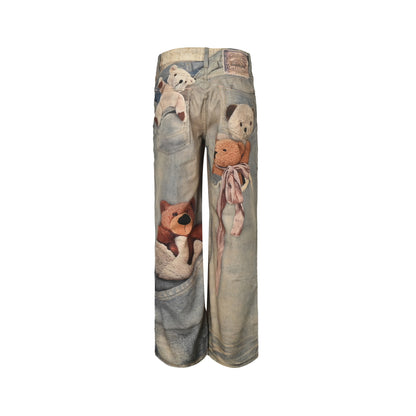 ACNE STUDIOS 1981M Teddy Bear Jeans