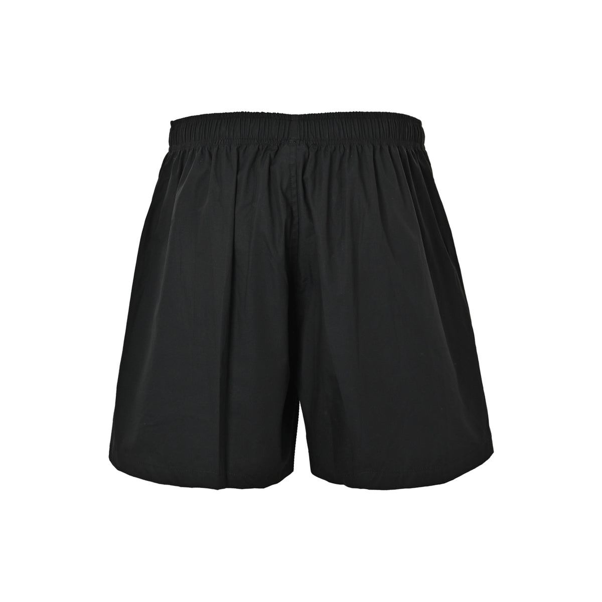 Balenciaga mottled gothic letter print shorts