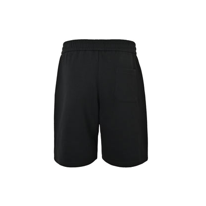 Prada 26ss emblem letter embroidered shorts