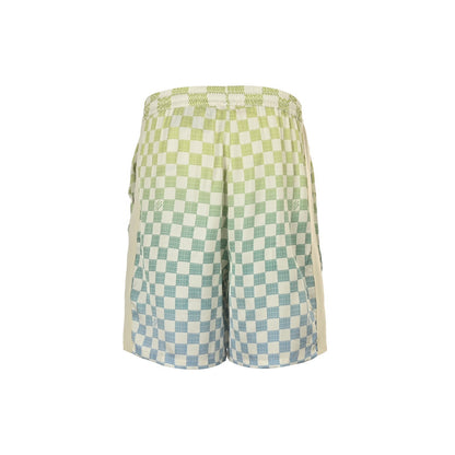 Louis Vuitton gradient checkerboard shorts