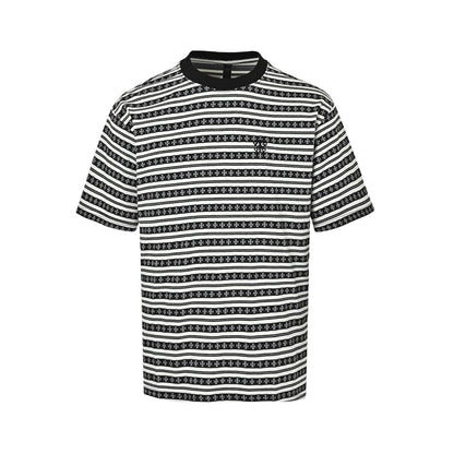 Chrome Hearts/Chrome Heart 25ss striped yarn-dyed short sleeves