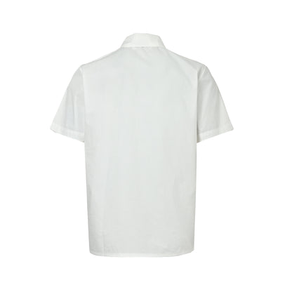 Dior pocket signature embroidered short-sleeved shirt