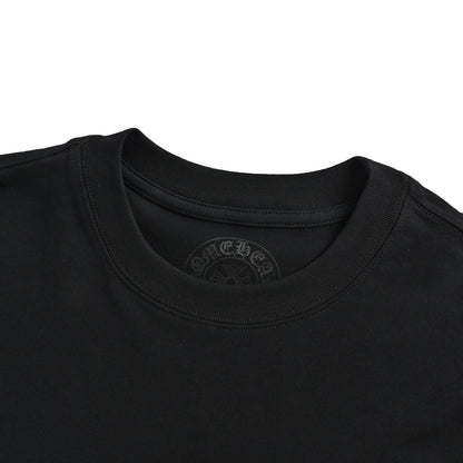 Chrome Hearts Sanskrit cross embroidered short sleeves