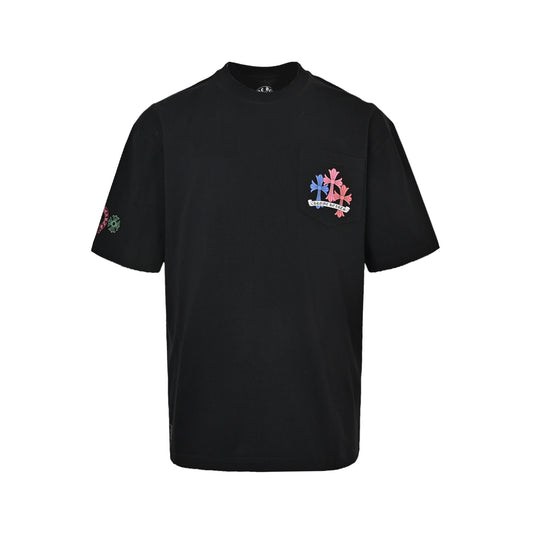 Chrome Hearts/Chrome Heart Color Cross Short Sleeve