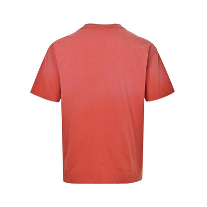 SAINT MICHAEL cloud lightning letter print short sleeves