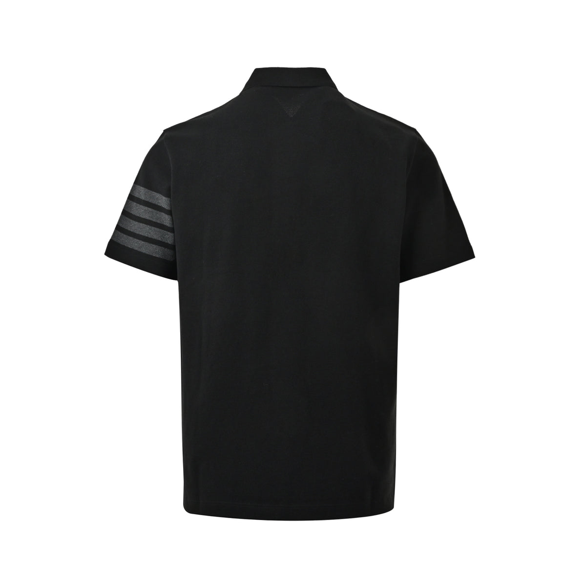 Thom Browne/Thom Brown classic yarn-dyed four-bar Polo short sleeves