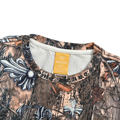 Chrome Hearts x Nike x Nocta three-party joint Chrome Hearts Nike all-print short-sleeve