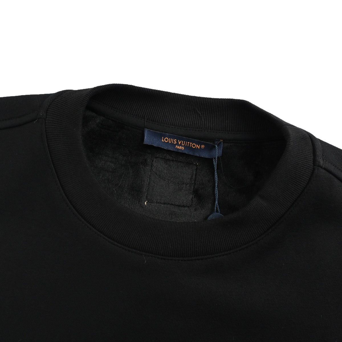 Louis Vuitton crown embroidered crew neck sweatshirt
