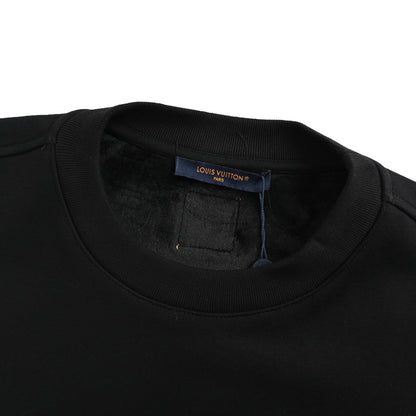Louis Vuitton crown embroidered crew neck sweatshirt