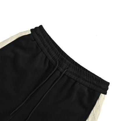 Louis Vuitton floral embroidered web shorts