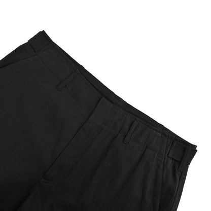 Fendi gabardine belt loop zipper patch pocket cargo trousers