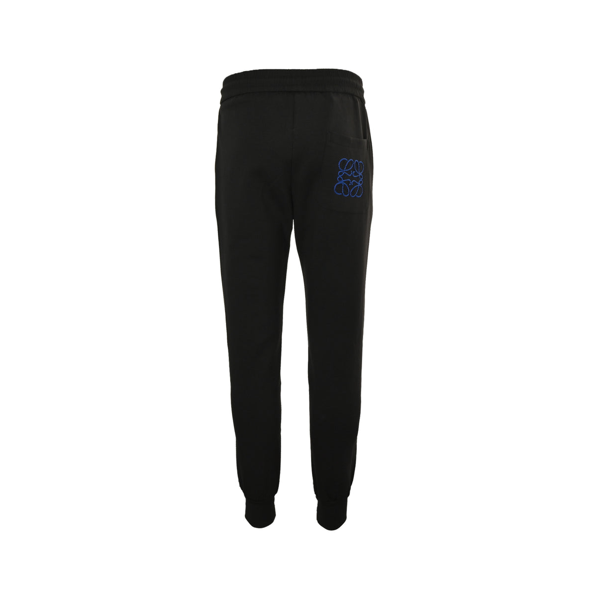 Loewe/Luoyiwei back pocket embroidered cotton casual trousers