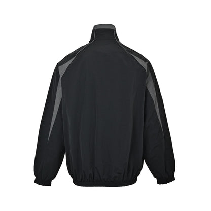 Balenciaga 24F catwalk style spliced ​​sports suit jacket