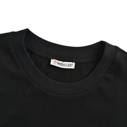 Moncler/Maskled Short Sleeves with Traced Words and Small Labels