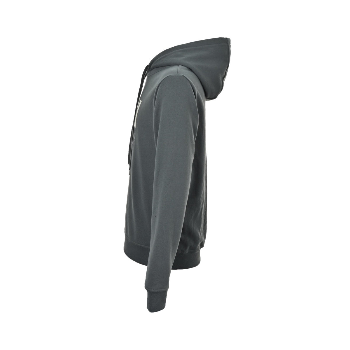 Hermes leather logo hooded sweatshirt