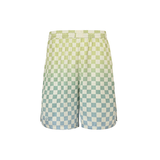 Louis Vuitton gradient checkerboard shorts