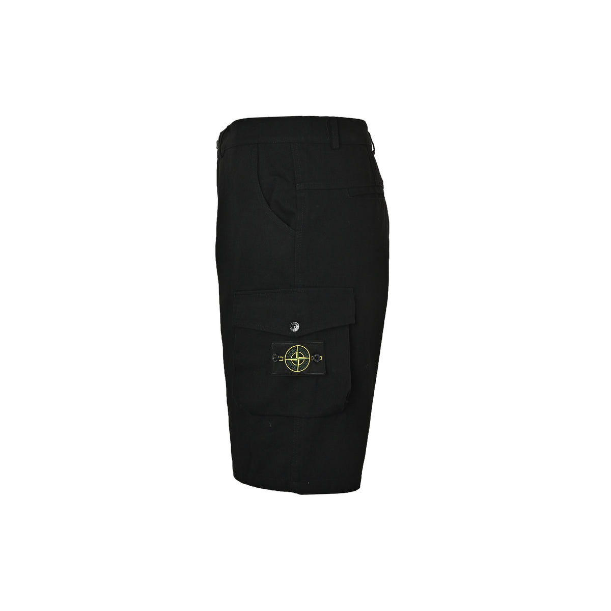 Stone Island island logo overalls shorts