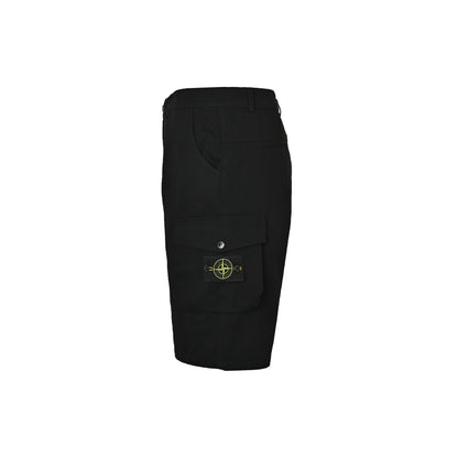 Stone Island island logo overalls shorts