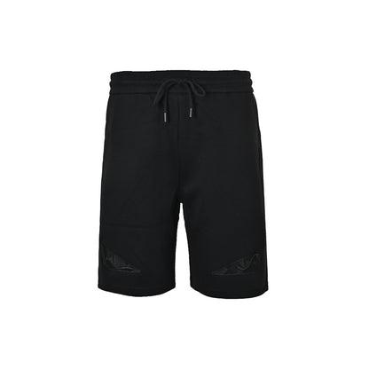 Fendi 26ss little monster eyes embroidered shorts