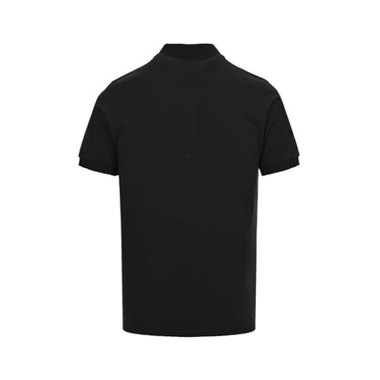Louis Vuitton classic embroidered letter small label Polo short sleeves