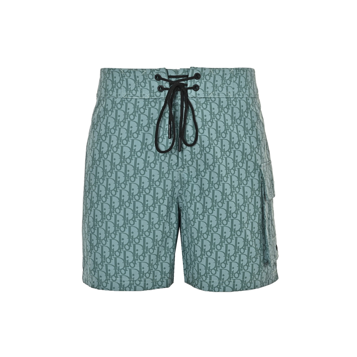 Dior 24ss all-over printed presbyopic letter shorts