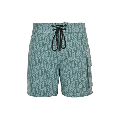 Dior 24ss all-over printed presbyopic letter shorts