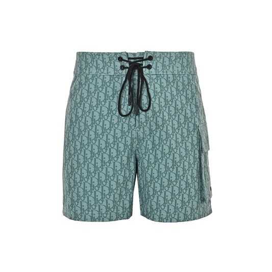 Dior 24ss all-over printed presbyopic letter shorts