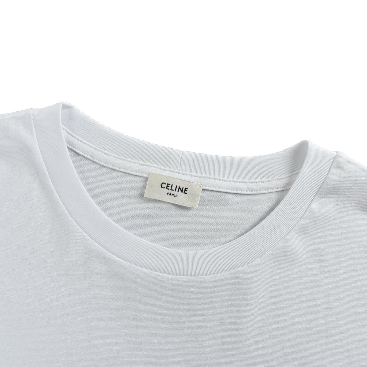 Celine 26ss letter logo printed short sleeves