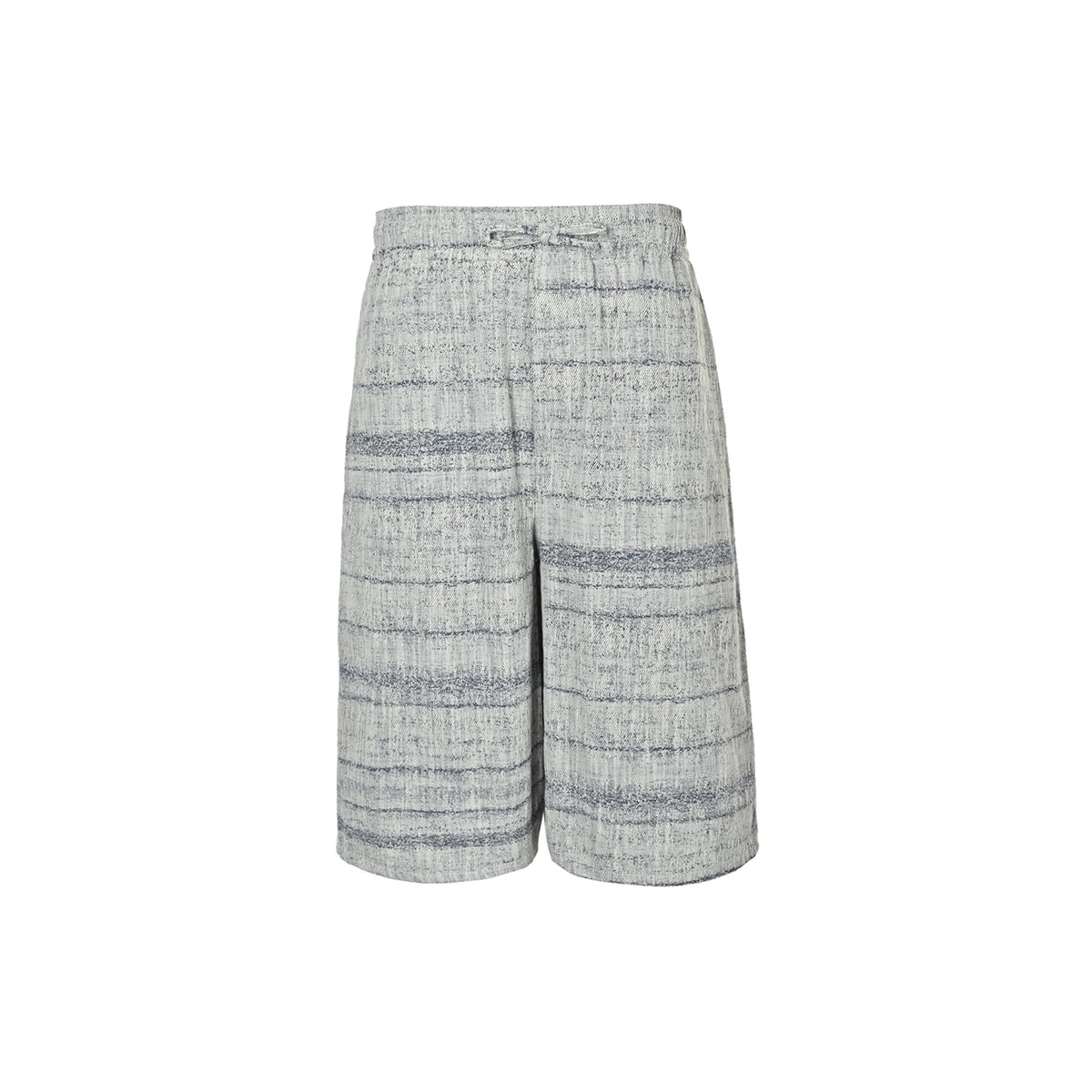 Loewe/Luo Yiwei textured denim denim shorts