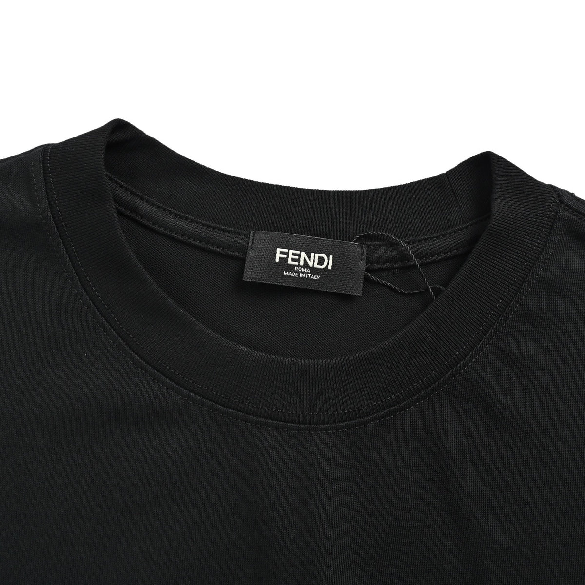 FENDI FF brushstroke graffiti printed short sleeves