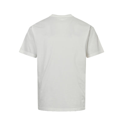 Celine 25ss Gothic letter embroidered short sleeves