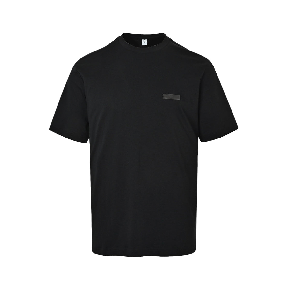 Berluti leather label crew neck short sleeves