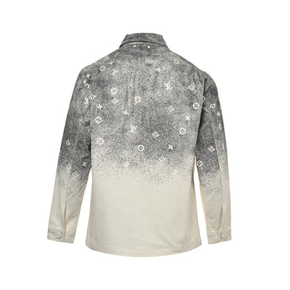 Louis Vuitton starry sky rendering presbyopic gradient denim shirt jacket