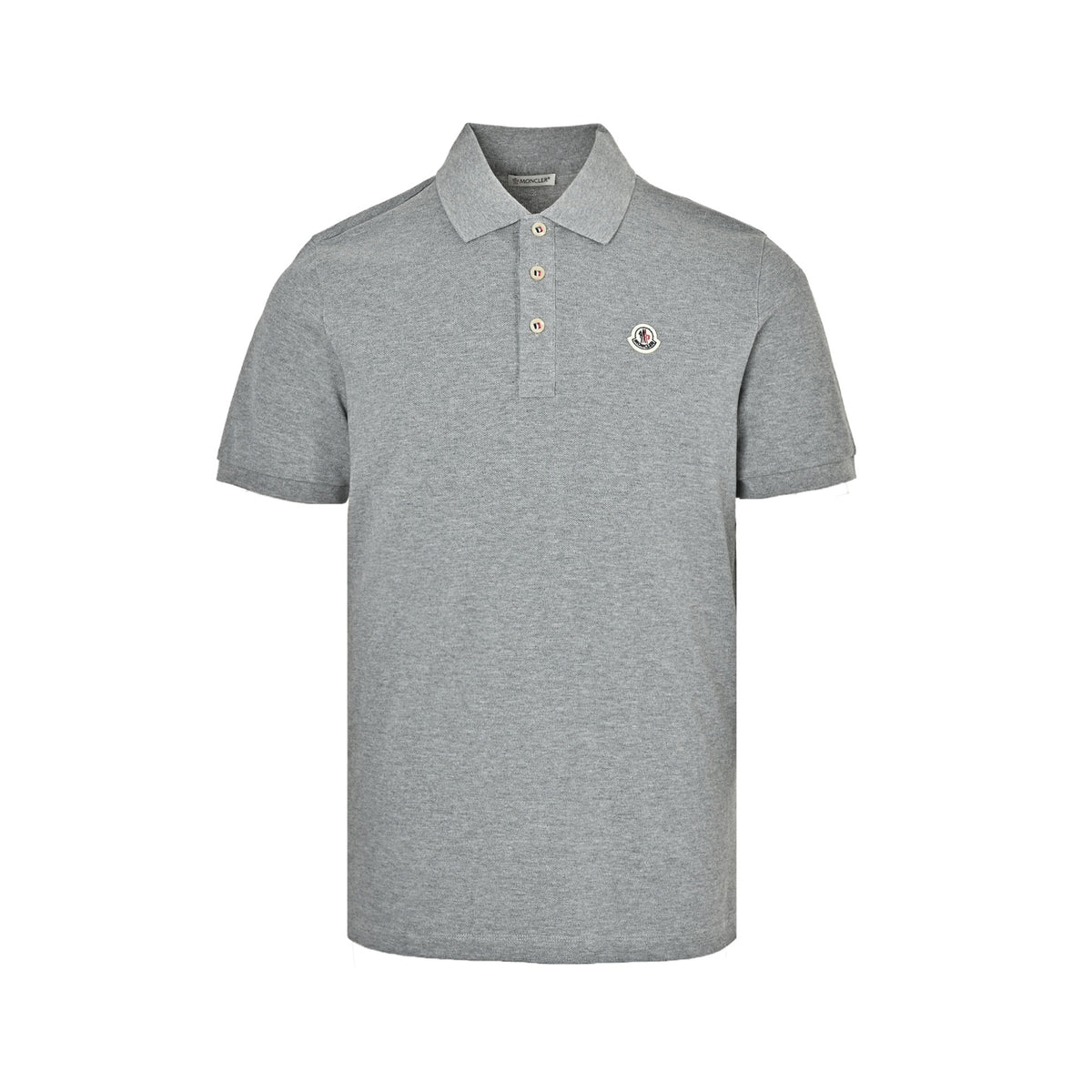 Moncler/Mask Web Button Polo Short Sleeves