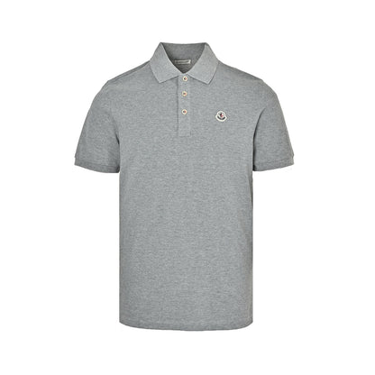 Moncler/Mask Web Button Polo Short Sleeves