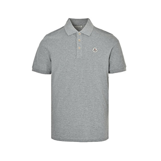 Moncler/Mask Web Button Polo Short Sleeves